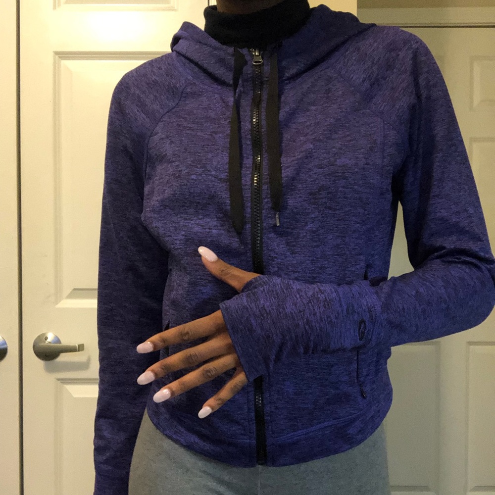 Jersey knit jacket